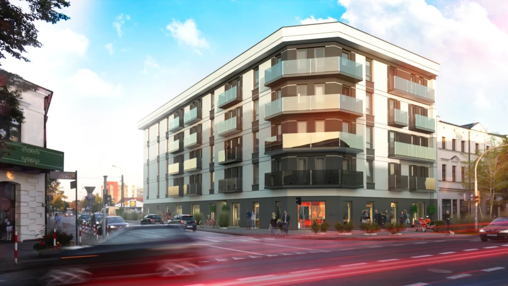 Wizualizacja Prestige Okrzei 44 1 Front